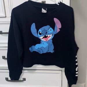 Stitch cropped sweater